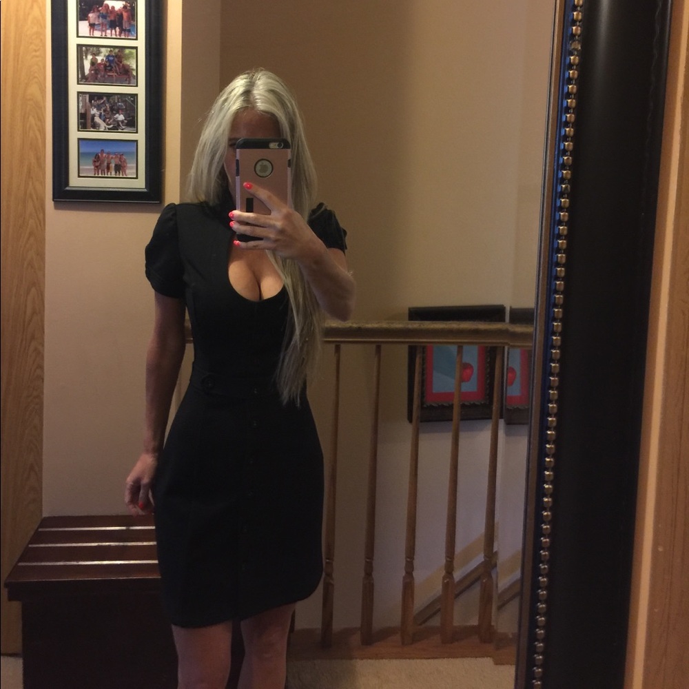 Guess black dress